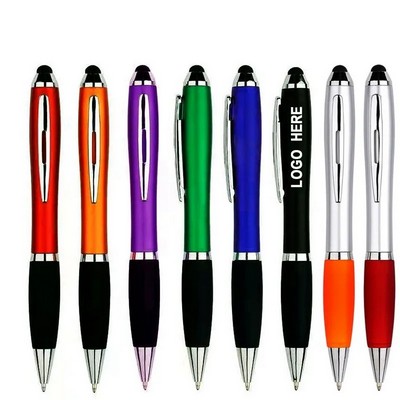 Custom Colorful Touch Screen Twist Ballpoint Pen